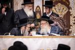 סעודת הילולא פונעם הייליגן צאנזער רב זי"ע ביי נכדו כ"ק אדמו"ר מצאנז קלויזענבורג שליט"א