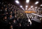 סעודת הילולא פונעם הייליגן צאנזער רב זי"ע ביי נכדו כ"ק אדמו"ר מצאנז קלויזענבורג שליט"א