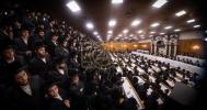 סעודת הילולא פונעם הייליגן צאנזער רב זי"ע ביי נכדו כ"ק אדמו"ר מצאנז קלויזענבורג שליט"א