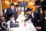 סעודת הילולא פונעם הייליגן צאנזער רב זי"ע ביי נכדו כ"ק אדמו"ר מצאנז קלויזענבורג שליט"א