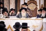 סעודת הילולא פונעם הייליגן צאנזער רב זי"ע ביי נכדו כ"ק אדמו"ר מצאנז קלויזענבורג שליט"א