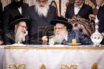 סעודת הילולא פונעם הייליגן צאנזער רב זי"ע ביי נכדו כ"ק אדמו"ר מצאנז קלויזענבורג שליט"א