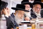 סעודת הילולא פונעם הייליגן צאנזער רב זי"ע ביי נכדו כ"ק אדמו"ר מצאנז קלויזענבורג שליט"א
