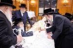 סעודת הילולא פונעם הייליגן צאנזער רב זי"ע ביי נכדו כ"ק אדמו"ר מצאנז קלויזענבורג שליט"א