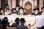 סעודת הילולא פונעם הייליגן צאנזער רב זי"ע ביי נכדו כ"ק אדמו"ר מצאנז קלויזענבורג שליט"א