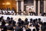 סעודת הילולא פונעם הייליגן צאנזער רב זי"ע ביי נכדו כ"ק אדמו"ר מצאנז קלויזענבורג שליט"א