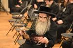 מעמד אדיר "כינוס השבת" בראשות גדולי ומאורי ישראל שליט"א, אפצוצייכענען 20 יאר פון אומבויגזאמע שמירת שב"ק אין שטאט וויליאמסבורג