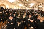מעמד אדיר "כינוס השבת" בראשות גדולי ומאורי ישראל שליט"א, אפצוצייכענען 20 יאר פון אומבויגזאמע שמירת שב"ק אין שטאט וויליאמסבורג