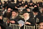 מעמד אדיר "כינוס השבת" בראשות גדולי ומאורי ישראל שליט"א, אפצוצייכענען 20 יאר פון אומבויגזאמע שמירת שב"ק אין שטאט וויליאמסבורג