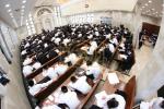 העכער טויזענט בחורים און אינגעליייט ביי די בחינה פון ושננתם, ניסן תשפ"ג פארשפרייט און צענדליגער שטעט איבער א"י