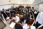 העכער טויזענט בחורים און אינגעליייט ביי די בחינה פון ושננתם, ניסן תשפ"ג פארשפרייט און צענדליגער שטעט איבער א"י