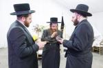 טויזענטער בילדער פונעם גרויסארטיגן יומא דהילולא אין קערעסטיר חלק א'