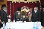 כ"ק אדמו"ר מסאדיגורא שליט"א ביים סעודת הילולא פון זקינו האדמו"ר הכנסת מרדכי מסאדיגורא זצ"ל 