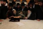 באזוך פון הצדיק רבי מרדכי שטיינער שליט"א בארץ הקודש 