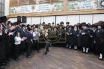 הכנסת ספר תורה לבית המדרש הגדול דסאטמאר ע"י משפחת הרב החסיד ר' אריה לייביש טייטלבוים ז"ל 