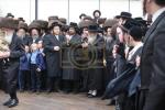 הכנסת ספר תורה לבית המדרש הגדול דסאטמאר ע"י משפחת הרב החסיד ר' אריה לייביש טייטלבוים ז"ל 