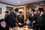 כ"ק מרן אדמו"ר מסאטמאר שליט"א באזוכט די בוי-אַרבעט פון נייעם גיגאַנטישן "בית רחל - בנין גאָלדבערגער" אין קרית יואל 