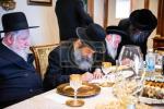 כ"ק מרן אדמו"ר מסאטמאר שליט"א באזוכט די בוי-אַרבעט פון נייעם גיגאַנטישן "בית רחל - בנין גאָלדבערגער" אין קרית יואל 