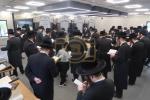 כ"ק אדמו"ר מפינסק קארלין שליט"א באזוכט אין קרית יואל 