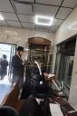 כ"ק אדמו"ר מפינסק קארלין שליט"א באזוכט אין קרית יואל 