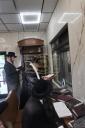 כ"ק אדמו"ר מפינסק קארלין שליט"א באזוכט אין קרית יואל 