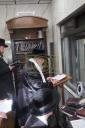 כ"ק אדמו"ר מפינסק קארלין שליט"א באזוכט אין קרית יואל 