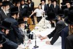 כ"ק אדמו"ר מבאבוב שליט"א ביים סעודת הילולא פון האדמו"ר הראשון מבאבוב זי"ע 