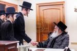 כ"ק אדמו"ר מבאבוב שליט"א ביים סעודת הילולא פון האדמו"ר הראשון מבאבוב זי"ע 