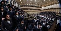 כ"ק אדמו"ר מבאבוב שליט"א ביים סעודת הילולא פון האדמו"ר הראשון מבאבוב זי"ע 