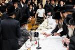 כ"ק אדמו"ר מבאבוב שליט"א ביים סעודת הילולא פון האדמו"ר הראשון מבאבוב זי"ע 