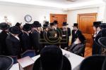 כ"ק אדמו"ר מבאבוב שליט"א ביים סעודת הילולא פון האדמו"ר הראשון מבאבוב זי"ע 