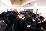 כ"ק אדמו"ר מבאבוב שליט"א ביים סעודת הילולא פון האדמו"ר הראשון מבאבוב זי"ע 