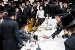 כ"ק אדמו"ר מבאבוב שליט"א ביים סעודת הילולא פון האדמו"ר הראשון מבאבוב זי"ע 