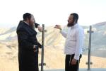 שבת מרוממת בחסידות ברסלב ע"י התאחדות האברכים "החזיקו" אין  מצפה יריחו