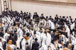 יארצייט פון הרה"ק  מבאבוב זצ"ל ביי בנו כ"ק אדמו"ר מבאבוב שליט"א 