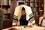 כ"ק אדמו"ר מסקולען שליט"א אויף אפרוה אין קרית יואל בילדער י. שטיין