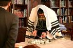 כ"ק אדמו"ר מסקולען שליט"א אויף אפרוה אין קרית יואל בילדער י. שטיין