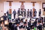 סיום מסכת מנחות בחבורת זכרו בארא פארק