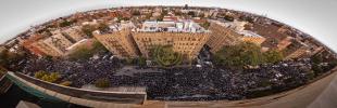 פולע גאלערי: עצרת תפילה לאור המצב בארץ הקודש אין בארא פארק 