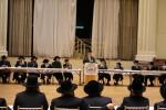 שיעור איבער הלכות וועלכע זענען נוגע ביי גייסטישע פראבלעמען פאר דיינים ומרביצי תורה ע"י התאחדות אברכים דסאטמאר