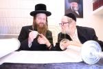 מעמד סיום כתיבת ספר תורה בחצר הקודש פינסק קארלין 