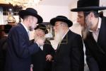 מעמד סיום כתיבת ספר תורה בחצר הקודש פינסק קארלין 