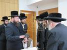 מעמד סיום כתיבת ספר תורה בחצר הקודש פינסק קארלין 