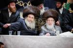 שמחת החתונה פון נכדת כ"ק אדמו"ר מספינקא שליט"א .  בן בנו הגדול הרה"צ אב"ד ספינקא שליט"א