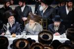 שמחת החתונה פון נכדת כ"ק אדמו"ר מספינקא שליט"א .  בן בנו הגדול הרה"צ אב"ד ספינקא שליט"א
