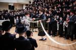 שמחת החתונה פון נכדת כ"ק אדמו"ר מספינקא שליט"א .  בן בנו הגדול הרה"צ אב"ד ספינקא שליט"א