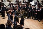 שמחת החתונה פון נכדת כ"ק אדמו"ר מספינקא שליט"א .  בן בנו הגדול הרה"צ אב"ד ספינקא שליט"א