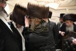 שמחת החתונה פון נכדת כ"ק אדמו"ר מספינקא שליט"א .  בן בנו הגדול הרה"צ אב"ד ספינקא שליט"א