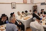 יארצייט סעודה  לכבוד ההילולא פון דוד המלך דורך חב"ד אין ארץ ישראל 