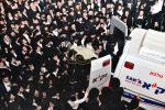 מסע הלוויה פון הרב פאלאק ע"ה משגיח ישיבה סלבודקה 